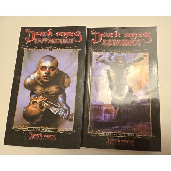 Dark Ages Clan Novels: Books 2 by Stefan Petrucha & 3 by Andrew Bates - Picture 1 of 2